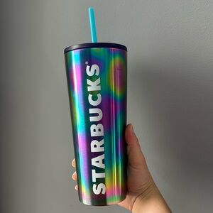 Starbucks stainless steel tumbler *2023 Summer Metallic Rainbow*